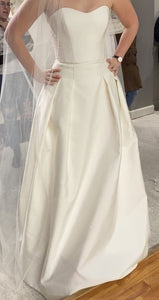 Carolina Herrera 'fabel' wedding dress size-08 NEW