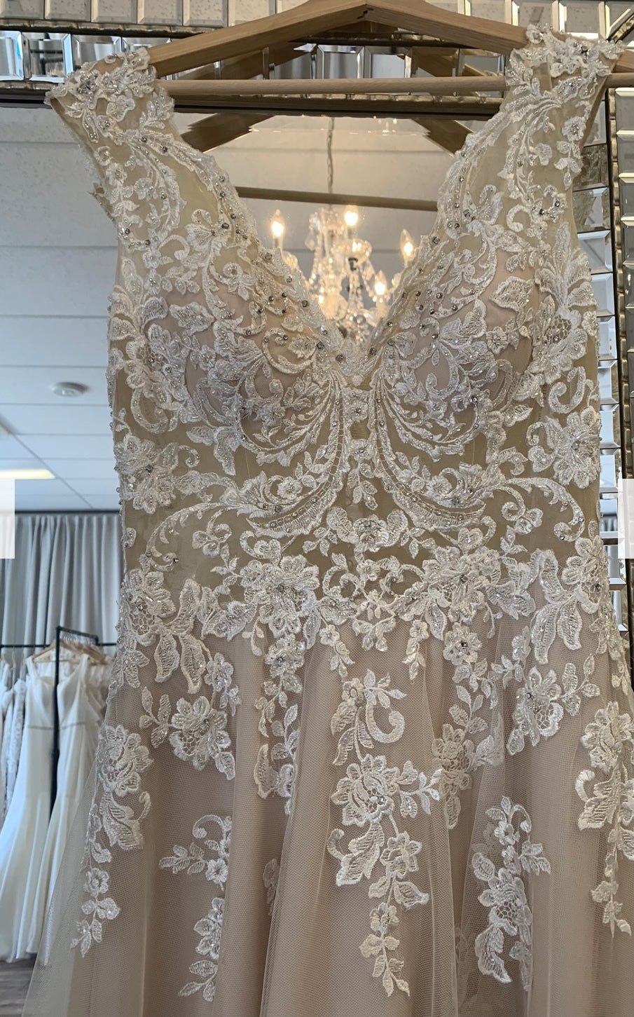 Mori Lee 'Kennedy 8206' wedding dress size-02 NEW