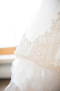 Jenna In White 'Felicia' wedding dress size-04 PREOWNED