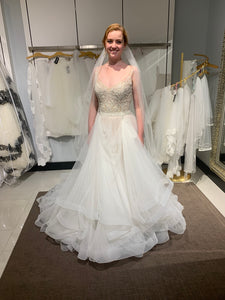 Da vinci 'Style 50440' wedding dress size-06 NEW