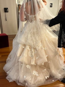 Galia lahav 'Euphoria ' wedding dress size-10 PREOWNED