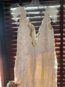 Customed Designed 'CD952' wedding dress size-16 NEW