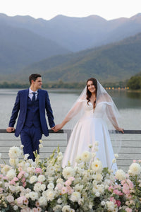 Allure Bridals 'Monaco' wedding dress size-16 PREOWNED