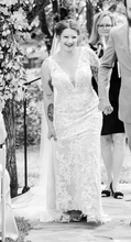 Load image into Gallery viewer, Maggie Sottero &#39;Hailey&#39; size 6 used wedding dress front view on bride
