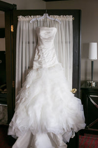Val Stefani 'D8054' wedding dress size-02 PREOWNED