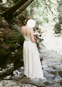 Sarah Seven 'Eliza Top Irving Skirt' wedding dress size-06 PREOWNED