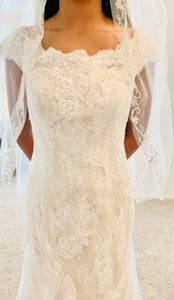 Oleg Cassini 'CWG533' wedding dress size-02 NEW