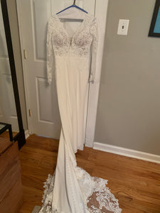 Stella York 'C27TMN74787478ZZ13' wedding dress size-06 PREOWNED