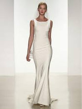 Load image into Gallery viewer, Amsale &#39;Heather A672&#39; size 12 used wedding dress front view on model
