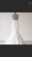 Load image into Gallery viewer, Ines Di Santo &#39;Aubergine&#39; size 12 used wedding dress back view on mannequin
