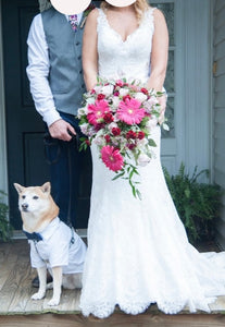 Allure Bridals 'Allure romantic ' wedding dress size-04 PREOWNED
