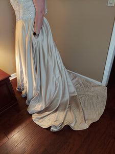 Matthew Christopher '0132634/ Jewel' wedding dress size-18 NEW