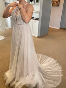 All Who Wander 'Nova' wedding dress size-12 SAMPLE