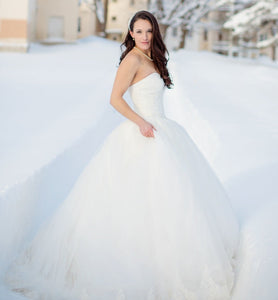 Jenna In White 'Felicia' wedding dress size-04 PREOWNED
