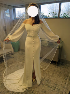 Alexandra Grecco 'Leo ' wedding dress size-04 NEW