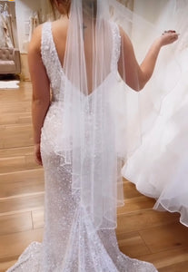 Mon Cherie '221159' wedding dress size-12 NEW