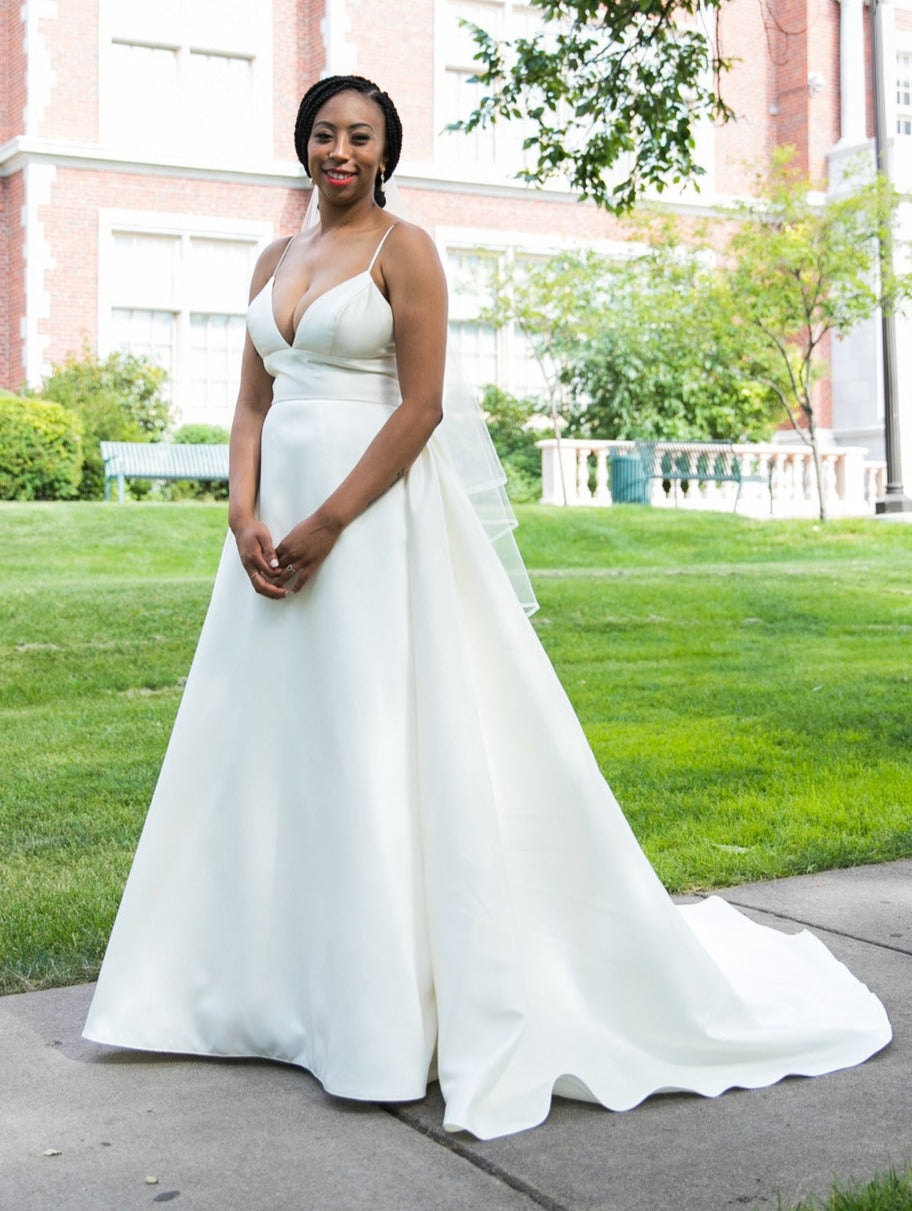 Wtoo 'Opaline' wedding dress size-04 PREOWNED