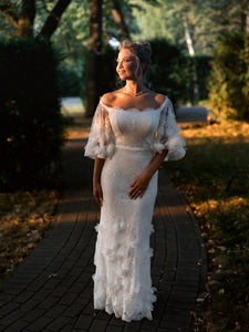 Pronovias 'Paulanda' wedding dress size-02 PREOWNED
