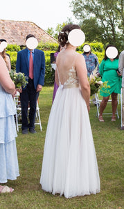 Wtoo 'Juno 10702' wedding dress size-06 PREOWNED