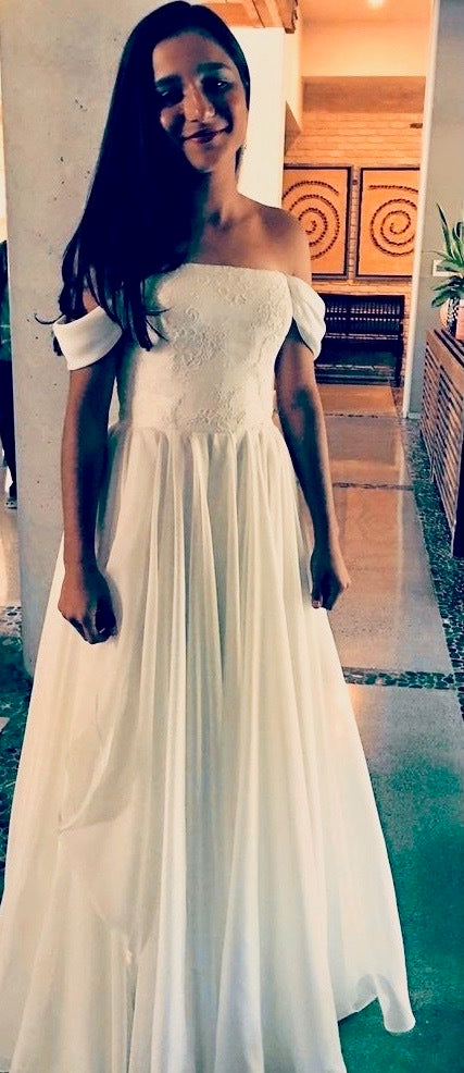 Pronovias 'AUREA BARCELONA' wedding dress size-00 PREOWNED