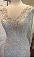 Load image into Gallery viewer, Maggie Sottero &#39;Elison&#39; size 8 new wedding dress front view close up
