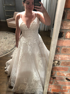 Maggie Sottero '3313' wedding dress size-12 NEW