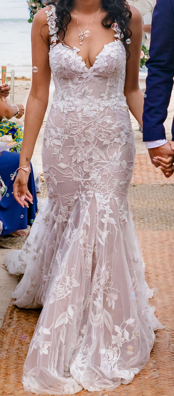 Galia lahav 'GALA G-302' wedding dress size-06 PREOWNED