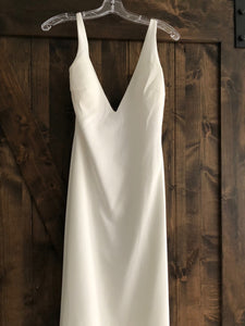 Made With Love 'Georgie Crepe' wedding dress size-08 NEW