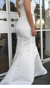 David's Bridal 'WG3855' wedding dress size-04 PREOWNED
