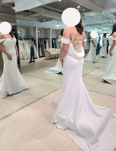 Pronovias 'Aubrey' wedding dress size-08 NEW