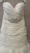 Load image into Gallery viewer, Maggie Sottero &#39;Divina&#39; size 18 new wedding dress front view close up on hanger
