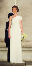 Load image into Gallery viewer, Nicole Miller One Shoulder Gown - Nicole Miller - Nearly Newlywed Bridal Boutique - 3
