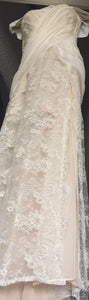 Ines Di Santo 'Cameo' size 4 sample wedding dress front view on hanger