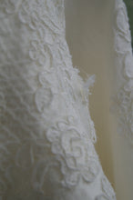 Load image into Gallery viewer, Matthew Christopher &#39;Poppy&#39; size 8 sample wedding dress view of material
