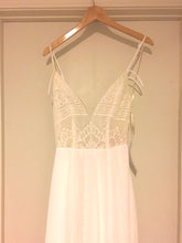 Load image into Gallery viewer, Hayley Paige &#39;Bunny&#39; size 2 new wedding dress front view close up on hanger
