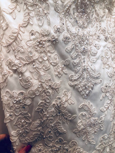Mon Cherie 'Nerida' size 10 new wedding dress view of beading