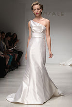 Load image into Gallery viewer, Amsale &#39;Hampton&#39; One Shoulder Wedding Dress - Amsale - Nearly Newlywed Bridal Boutique - 1
