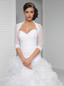 Mori Lee 'Julietta' size 18 new wedding dress front view on model
