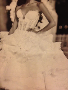 Pnina Tornai Kleinfeld Style 4152 Wedding Dress - Pnina Tonai - Nearly Newlywed Bridal Boutique - 6