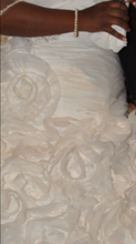 Load image into Gallery viewer, Galina Signature &#39;Strapless Taffeta Ball Gown with Floral Appliqués SV415&#39;
