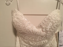 Load image into Gallery viewer, Wtoo &#39;Ryley&#39; size 4 new wedding dress front view close up on hanger
