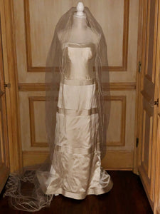 Helen Morley 'Classic Strapless Sheath Wedding Dress'