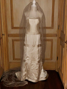 Helen Morley 'Classic Strapless Sheath Wedding Dress'
