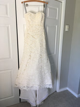 Load image into Gallery viewer, Birnbaum and Bullock &#39;Vivian&#39; size 2 used wedding dress front view on hanger

