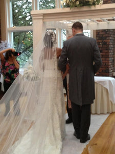 Pnina Tornai P74093x Lace Wedding Dress - Pnina Tornai - Nearly Newlywed Bridal Boutique - 6