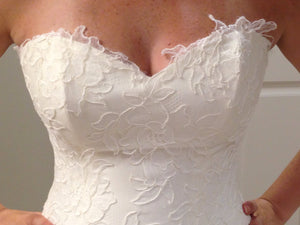 Marisa Style 920 Strapless Lace - Marisa - Nearly Newlywed Bridal Boutique - 5