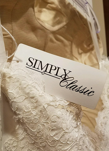 Simply Classic 'Lace and Silk' - Simply classic - Nearly Newlywed Bridal Boutique - 3
