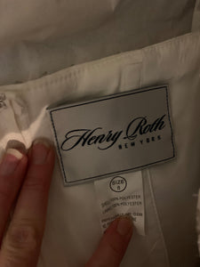 Henry Roth 'Classic Strapless A-Line 21317' & Matching Veil