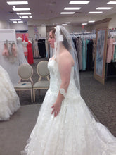 Load image into Gallery viewer, Oleg Cassini &#39;Strapless Ballgown&#39; - Oleg Cassini - Nearly Newlywed Bridal Boutique - 2
