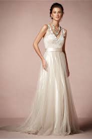 BHLDN 'Onyx' size 4 new wedding dress front view on model